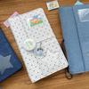A6 Polka Dot Cloth Binder Notebook 6-Hole Loose Leaf Portable Diy Scrapbook Journal Multi Pocket Photo Album Planner School Gift