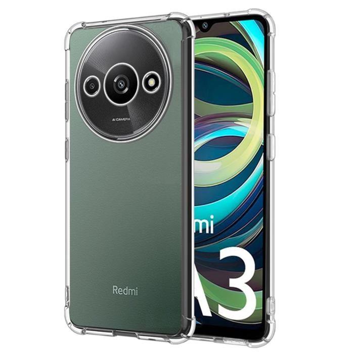 Coque - Phonillico® - Xiaomi Redmi A3 - Antichoc - TPU Souple - Transparent