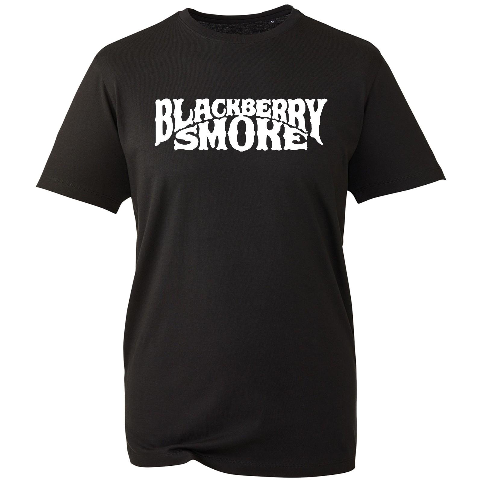 Blackberry Smoke T-shirt Music Band Rock Fans Inspired Top Logo Unisex Gift Tee S
