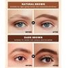 Set di mascara + eyeliner + siero per ciglia + crema per sopracciglia, set per il trucco degli occhi e delle sopracciglia, anti-sudore, non facile da togliere, trucco naturale per gli occhi a lunga durata