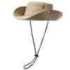 Japanese big eaves drawstring sunscreen fisherman's hat children summer outdoor breathable camping shading mountaineering fishing hat men