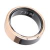 Touch Color Screen Smart Ring Gold Step Counting Smart Sleep Ring with APP Multiple Sports Modes for