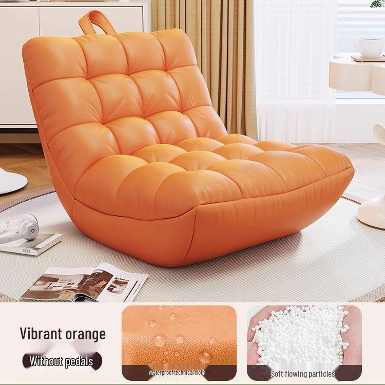 Caterpillar Single Sofa: Recline, Relax, Sleep—Ideal for Bedroom, Balcony, or Lounge Chair Use.