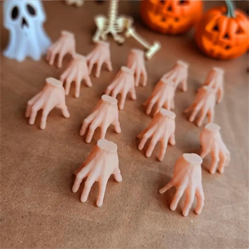 Fun Halloween Miniature Hand  Multiuse Decoration For Shelf Desk Window Display And Party Photography