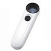 40X Handheld Magnifier With Two LED Lights For Jewelry Identification Diamond Jade HD Magnifying Glass