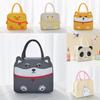 Cute Yellow Duck Thermal Lunch Box Bag For Kids And Students Modern Minimalist Style Aluminum Foil Insulated Lunch Bag Wholesale