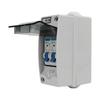 Circuit Breaker 2P MCB C Type Outdoor Waterproof Miniature Circuit Breaker with Box 230V C16 C32