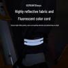 Reflective Elastic Leg Bands for Cycling