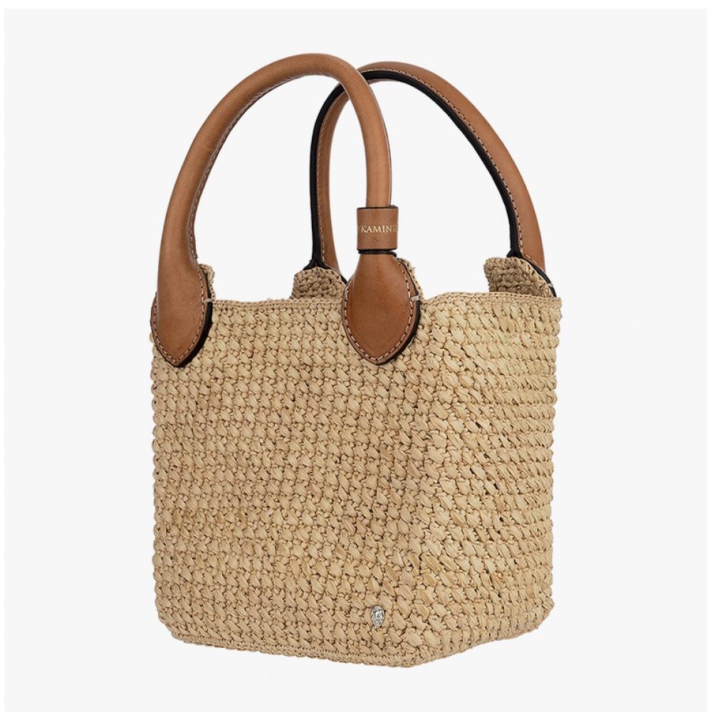 Helen Kaminski Mini Tote Bag Ampara Natural Cotto Bag51967