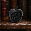 Halloween Party Scene Props 3D Printed Apple Skull Tabletop Ornament, Creative Statue with Skulls, Personalized Gothic Style Accents Realistic Desktop