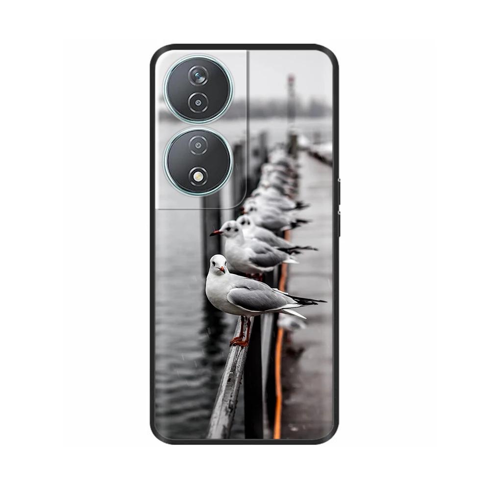 Für Honor X7b Hülle Bemalte Cartoon-Blume Silikon Funda TPU Weiche Abdeckung Für Honor X7B 5G Hüllen Für Honor 90 Smart Schutzhülle