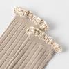 Warme Baby Baumwollsocken Frühling Herbst Rüschen Kniestrümpfe Prinzessin Kinder Strick Lange Strümpfe Kinder Lange Socke