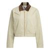 Wash Pad Jacket Solid Color Striped Warm Fashion Casual Cotton Coat