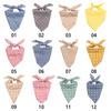 Puppies Pet Supplies Bib Plaid Dots Neckerchief Dog Scarf Pet Collars Pet Bandanas Cat Neck Scarf