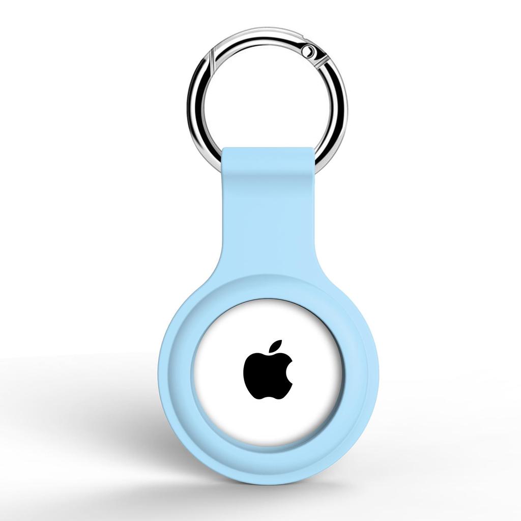 Abdeckung für Apple Airtags Hülle, flüssiges Silikon, Schutzhülle, Tracker-Zubehör, kratzfeste Hülle, Schlüsselanhänger, Air-Tag-Hülle