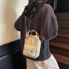 Mobile phone bag women's mini small bag small satchel travel light leisure messenger bag women's summer student canvas bag