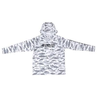 OWNER Sunblock Hoodie, Whitefish Camo, XL