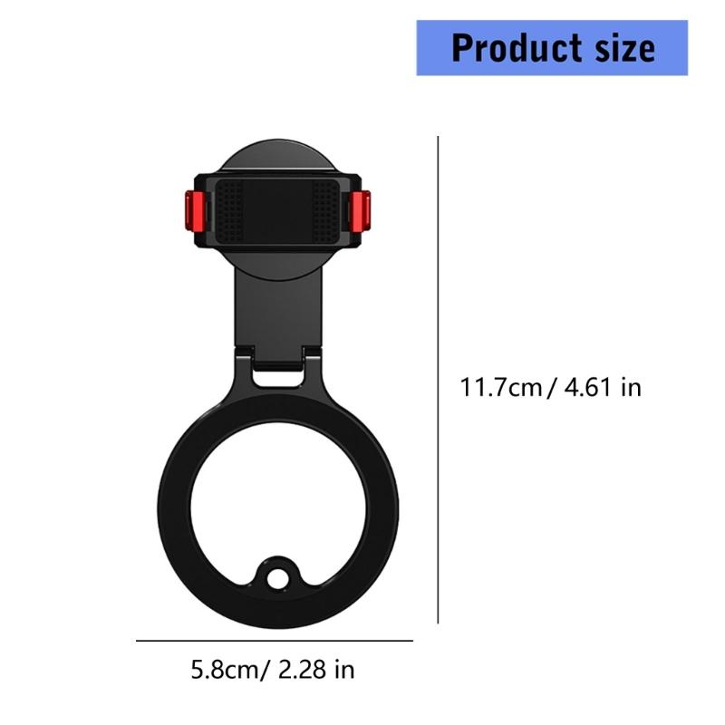Aluminum Alloy Action Camera Bracket Featuring Bidirectional Suction Effortless Setups for Outdoor Sports and Adventure