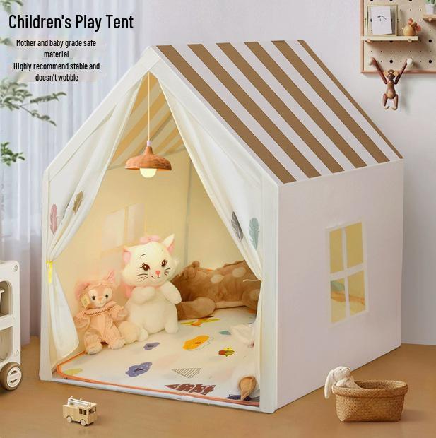 

Детская палатка «Замок принцессы» для дома - Розовый игровой домик для мальчиков и девочек Tent Only - No Mat or Package