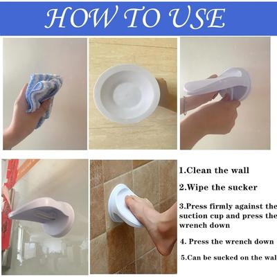 NEW Shower Foot Rest Good Bathroom Shaving Leg Step Aid Grip Holder Pedal Step Suction Cup Non Slip Foot Pedal Wash Feet 2025