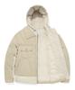 COVERNAT Trucker Hoodie Short Puffer Ivory
