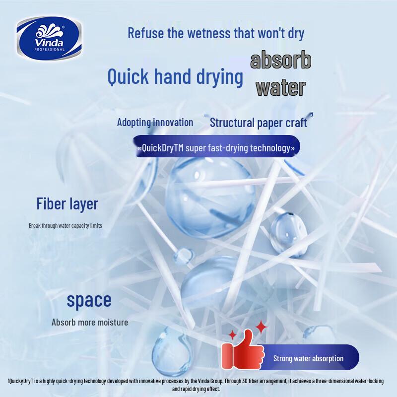 Vinda Commercial Pull-Out Hand Towels