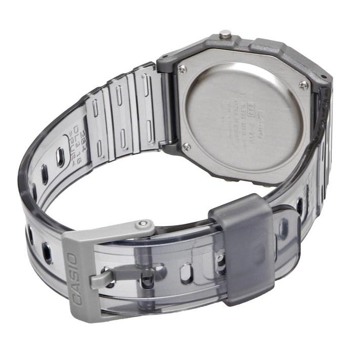 [Casio] F-91WS-8 Digital Watch, Clear Gray