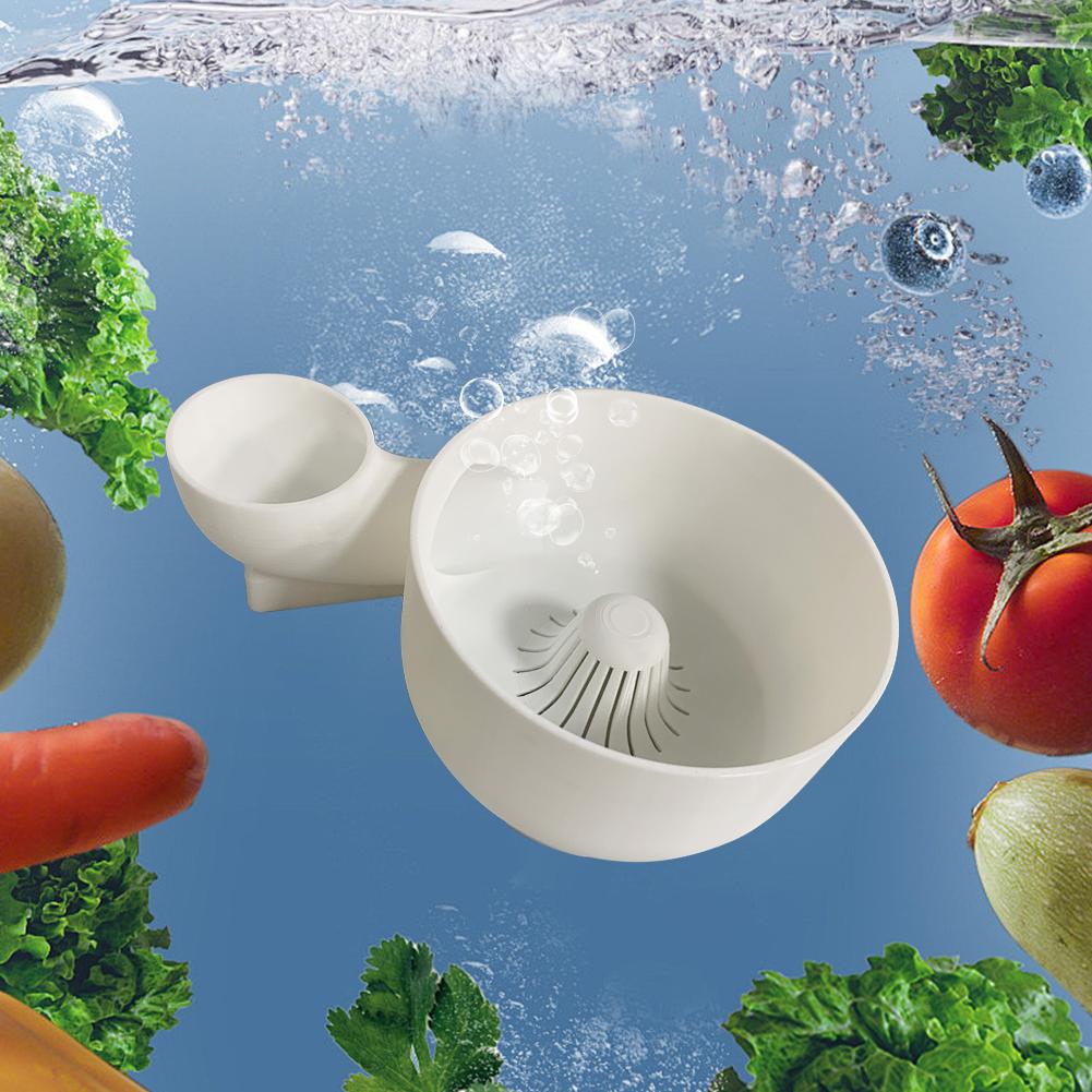 Vegetable Washer Automatic Vegetable and Fruit Washer Fruit and Vegetable Washing Basket for Home Kitchen Outdoor Picnics