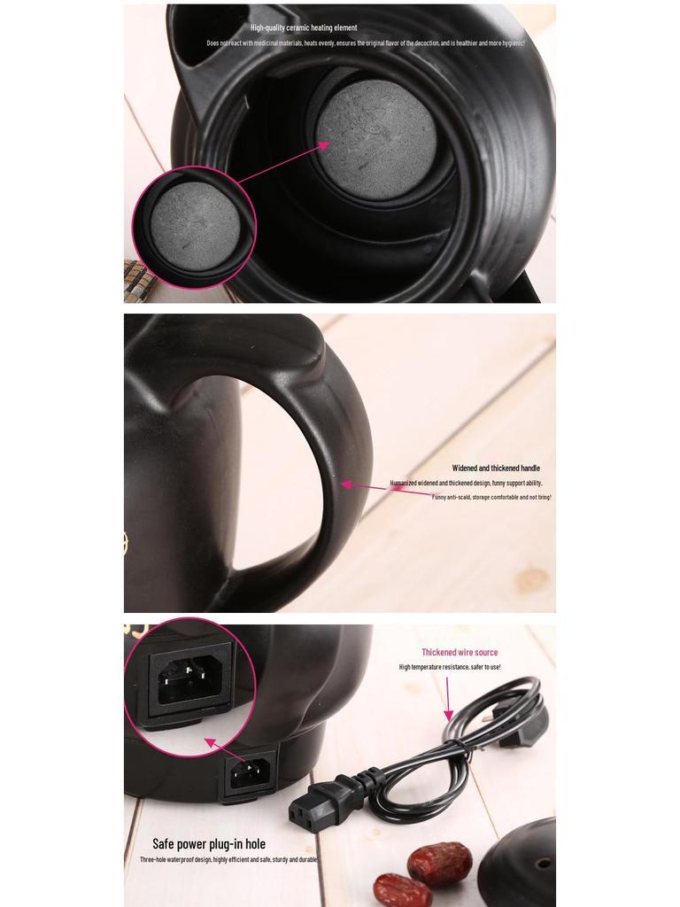 Automatic Ceramic Health Pot for Cooking Chinese Medicine