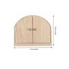 Copri Interruttori Moda Meccanismo di Sicurezza Si Fonde con la Decorazione Legno Naturale Durabilità e Facile Installazione