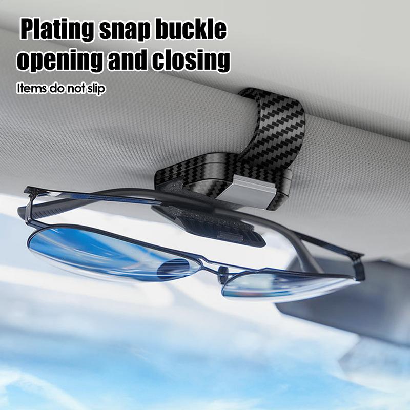 Sunglass Clip For Car Visor Stylish Multi-functional Eyeglass Holder Stable Non-slip Portable Automobile Accessories For Money