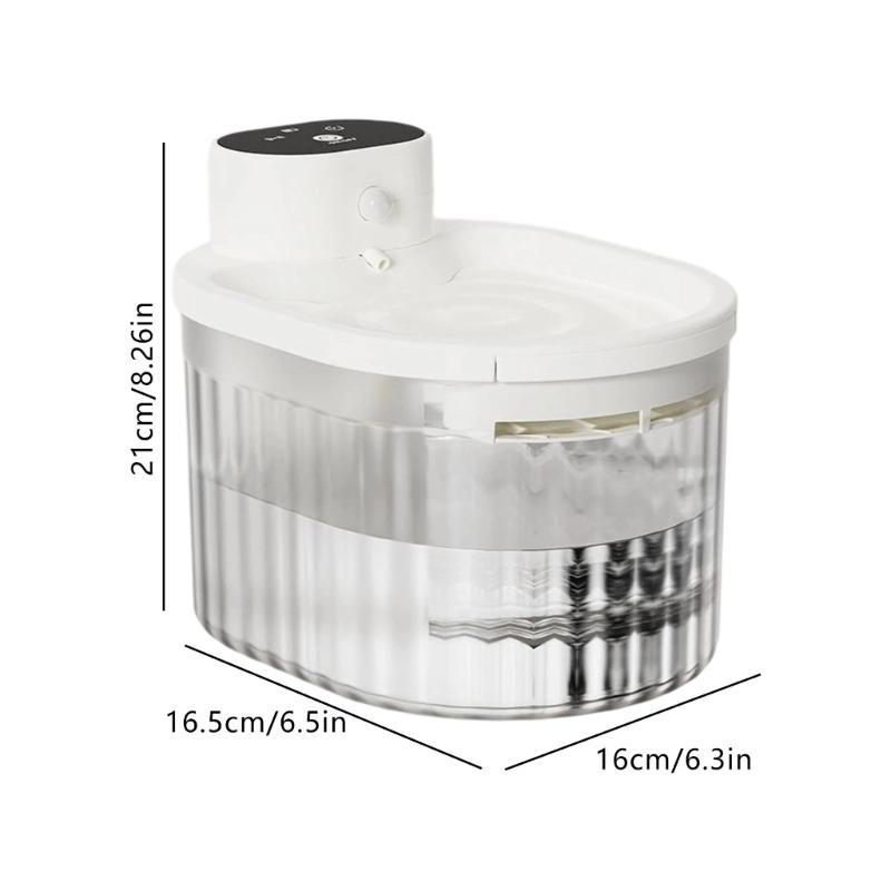 Cats Water Fountains Dogs Water Dispenser Big Capacity Super Mute Automatic Low Noise Waterer