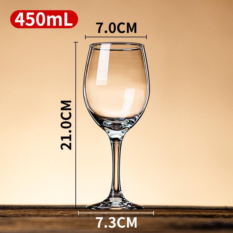 European Style Luxury Red Wine Glass Goblet - Elegant High-End Design