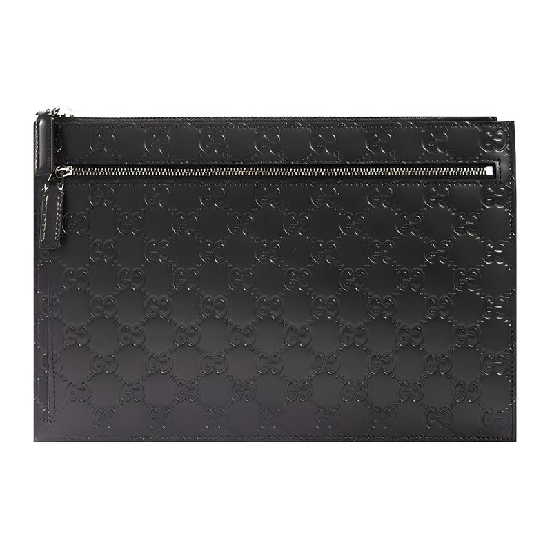 Gucci Presbyopia Logo Embossed Versatile Cowhide