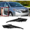 2Pcs Front Windshield Wiper Side Cowl Cover Trim 53866-08020 53867-08020 Compatible with Toyota Sienna 2011 2012 2013 2014 2015 2016 2017 2018 2019