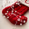 Holiday Tree Decor Christmas Tree Pendant Diy Hanging Ornament Festive Bead Strings for Xmas Tree Decoration Holiday Party Decor
