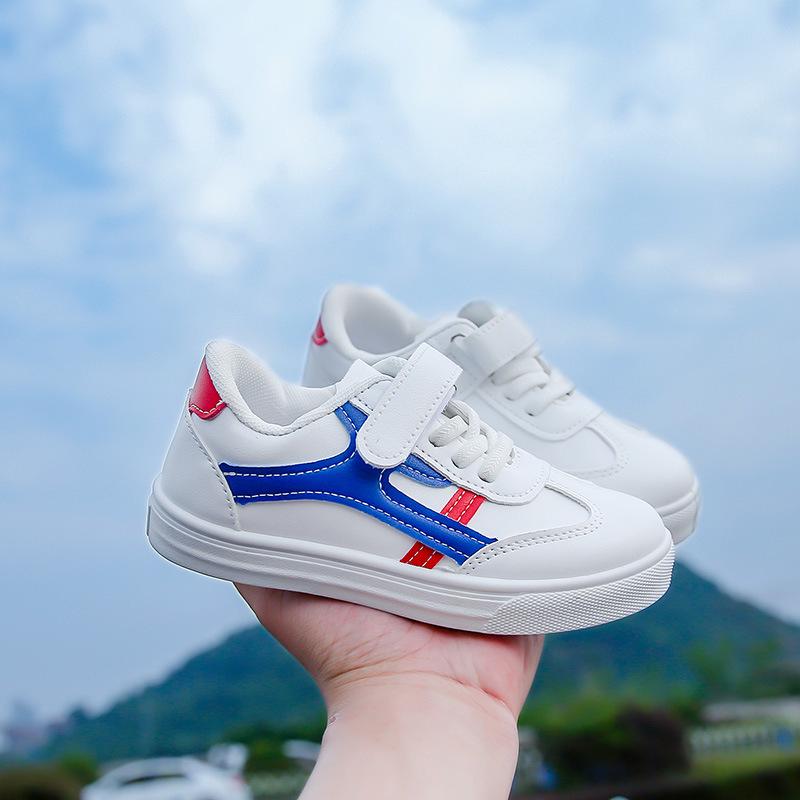 Kids' White Sports Shoes: New Spring & Autumn Style for Primary School Girls & Boys
