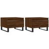 VidaXL Coffee Tables 2 Pcs Brown Oak 50x46x35 Cm Engineered Wood 830891