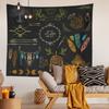 Bohemian Style Tapestry Background Cloth Hanging Cloth Bedroom Bedside Decorative Wall Cloth Rental Dormitory Tapestry