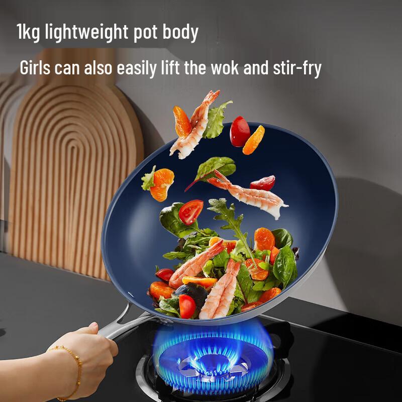 Oumeida Reines Titan Antihaft-Wok