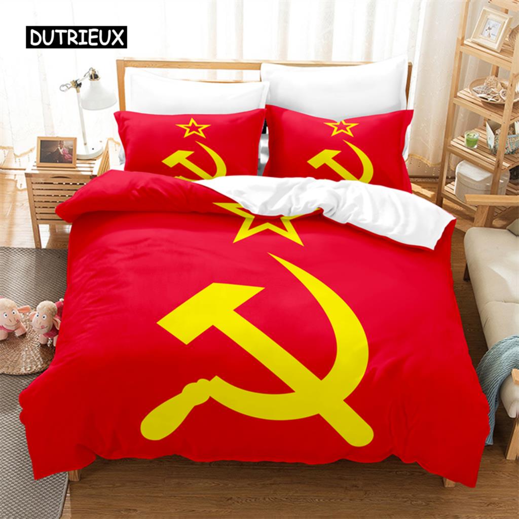 

Креативный флаг Постельное белье Пододеяльник Комплект постельного белья 3D постельное белье Цифровая печать Постельное белье Queen Size Комплект постельного белья Модный дизайн EU single(135x200cm)