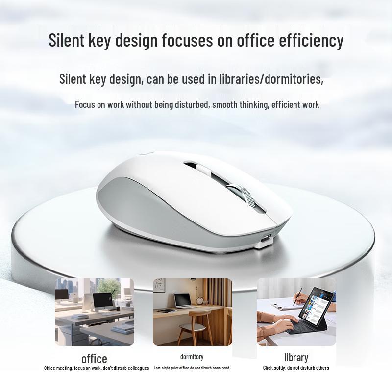 HP S1000DC Wireless Bluetooth Dual-Mode Rechargeable Mouse