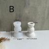 DIY Handmade Mold Candle Holder Silicone Mold Candlestick Bracket Gypsum Mold