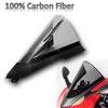 100% 3K Carbon Fiber Front Windshield Wind Lens Windscreen Deflector Suitable For DUCATI Panigale V4 SP V4S V4R 2018-2024