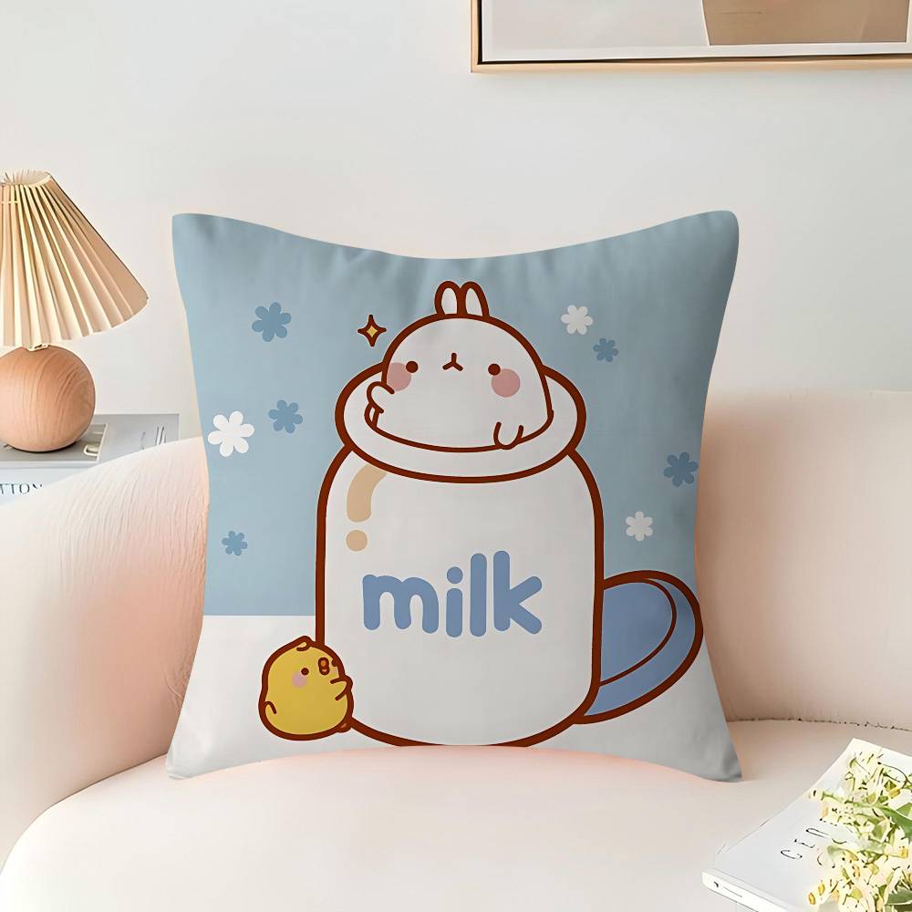 Anime F-Fairy Tail Stitch Lucky Dragon Pillow Cover Sofa Cushion Cover Home Room Decoration Children Gift