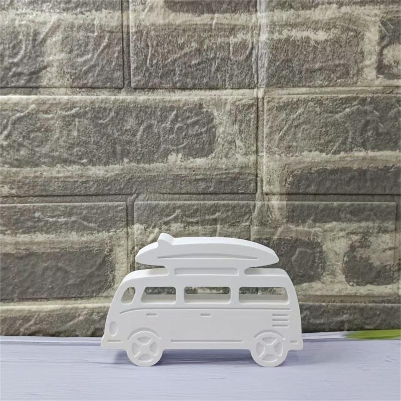 Camping Car Silicone Mould Camping Bus Candle Molds Ornament Molds Plasters Molds Casting Molds Epoxy Resin Molds