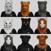 Funny Creative Mouth-opening Animal Head Mask For Costume Parties Halloween Celebrations