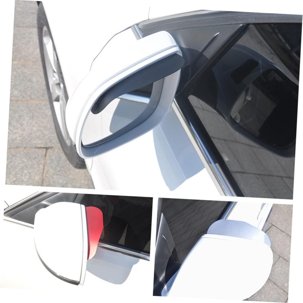 ABOOFAN 2 Stück Seitenspiegel Regenschutz Lounge Kombi Seitenspiegel Regenschutz Autos Seite