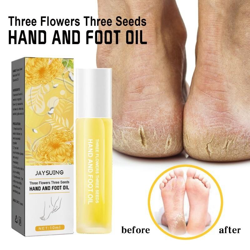 Jaysuing Three Flower Three Seed Hand And Foot Essence Oil For Deep Moisturizing Skin