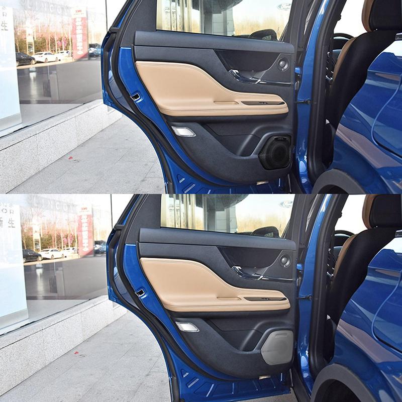 Car Styling Audio Speaker Auto Door Loudspeaker Decoration Covers Stickers for Lincoln Corsair 2018- Interior Accessories